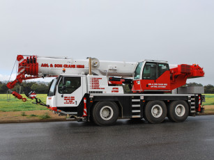 Картинка техника краны liebherr