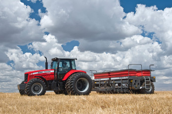 Картинка техника тракторы massey