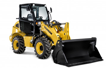 обоя техника, фронтальные погрузчики, yanmar