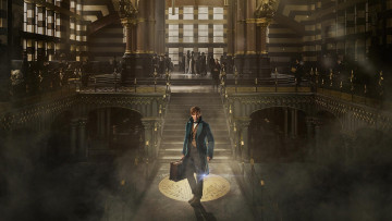 Картинка кино+фильмы fantastic+beasts+and+where+to+find+them парень палочка