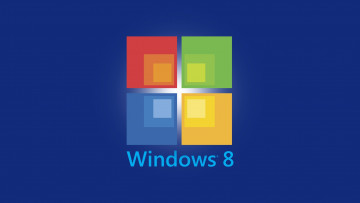 Картинка компьютеры windows+8 фон логотип