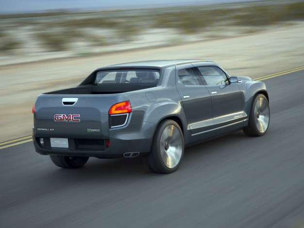 Обои картинки фото gmc denali xt concept 2008, автомобили, gm-gmc, внедорожник, 2008, concept, xt, denali, gmc