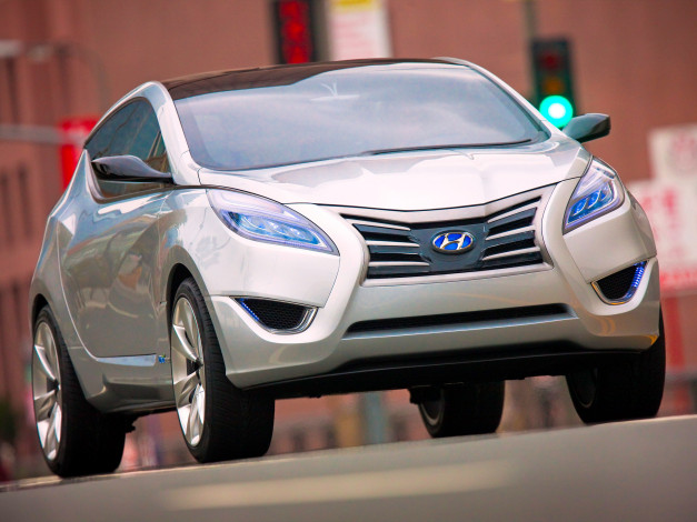 Обои картинки фото hyundai hcd-11 nuvis concept 2009, автомобили, выставки и уличные фото, concept, 2009, nuvis, hcd-11, hyundai