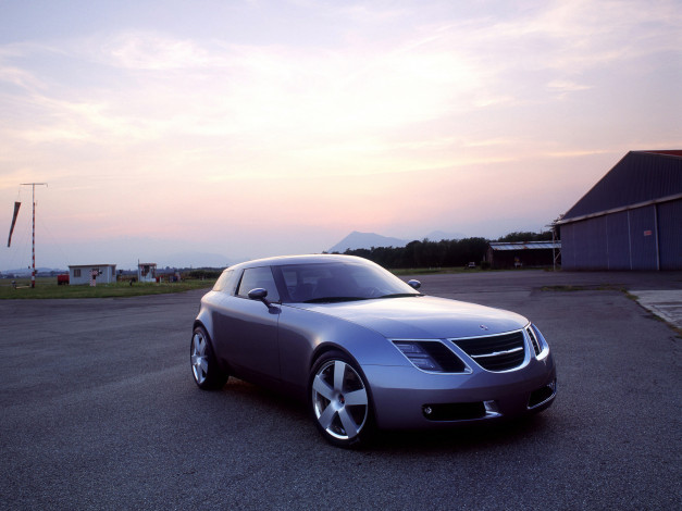 Обои картинки фото saab 9x concept 2001, автомобили, saab, 2001, concept, 9x
