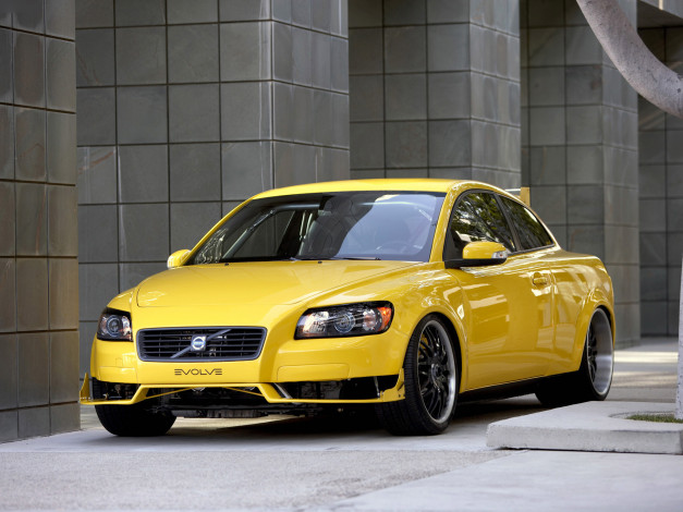 Обои картинки фото volvo evolve c30 concept 2006, автомобили, volvo, evolve, c30, concept, 2006