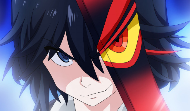 Обои картинки фото аниме, kill la kill, рюка