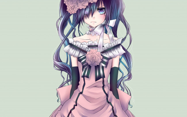 Обои картинки фото аниме, kuroshitsuji, lady, phantomhive