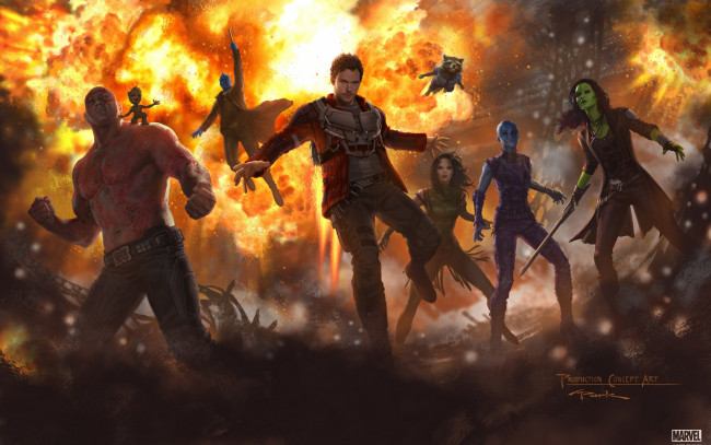 Обои картинки фото рисованное, кино, guardians, of, the, galaxy, 2
