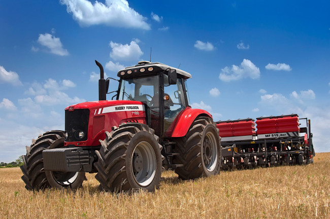 Обои картинки фото техника, тракторы, massey