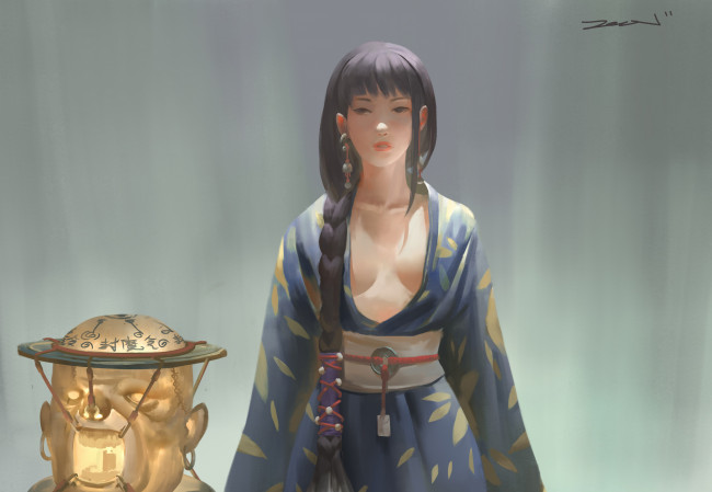 Обои картинки фото фэнтези, девушки, девушка