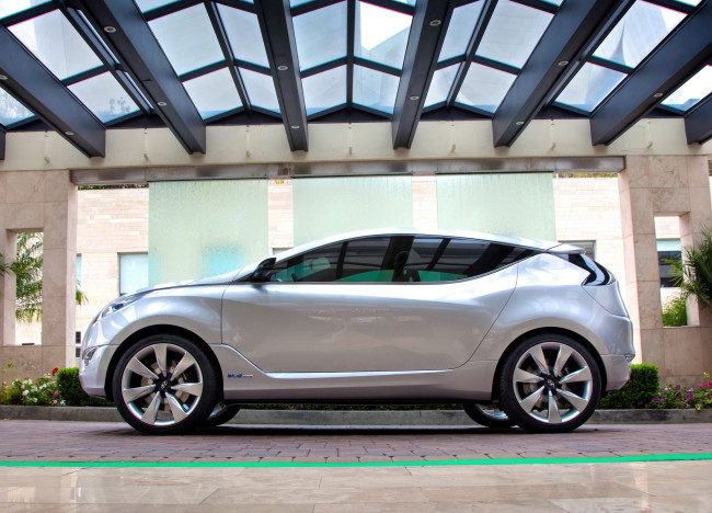 Обои картинки фото hyundai hcd-11 nuvis concept 2009, автомобили, hyundai, 2009, hcd-11, concept, nuvis