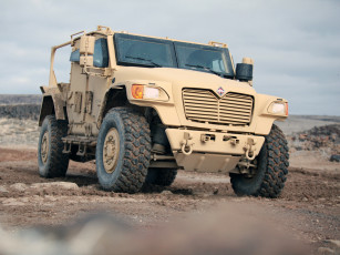 Картинка international+mxt-mva+double+cab 2007 техника военная+техника авто военная