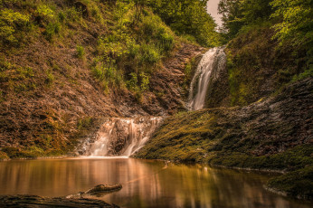 Картинка природа водопады простор