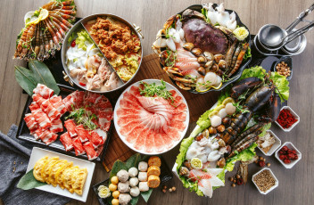 Картинка еда рыбные+блюда +с+морепродуктами мясо