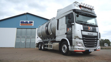 Картинка автомобили daf тягач седельный грузовик