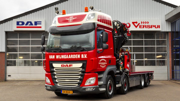 Картинка автомобили daf тягач седельный грузовик