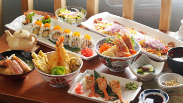 Картинка еда рыба +морепродукты +суши +роллы снедь