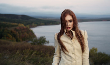 Картинка девушка девушки -unsort+ рыжеволосые+и+другие модель