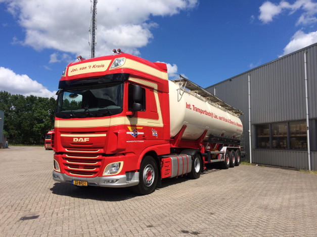 Обои картинки фото автомобили, daf, тягач, седельный, грузовик