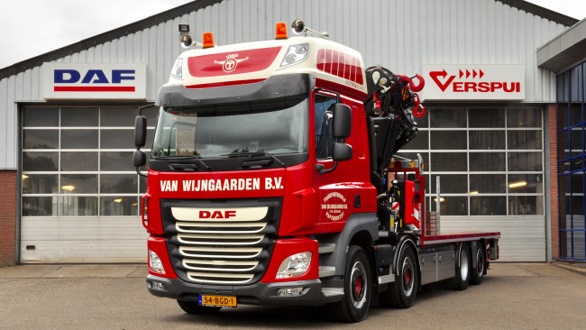 Обои картинки фото автомобили, daf, тягач, седельный, грузовик