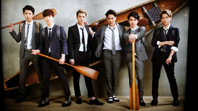 Обои картинки фото exo, музыка, группа