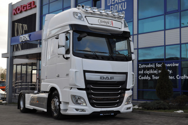 Обои картинки фото автомобили, daf, тягач, седельный, грузовик