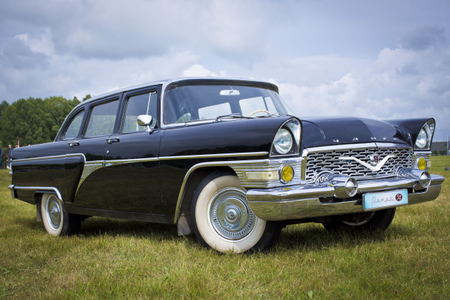 Обои картинки фото газ- 13 Чайка, автомобили, газ, газ-, 13, Чайка, автомобиль