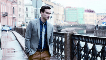 Картинка мужчины -+unsort пиджак галстук