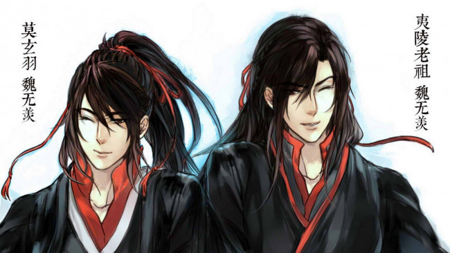 Обои картинки фото аниме, mo dao zu shi, the, untamed, неукротимый, повелитель, чэньцин, мосян, тунсю, mo, dao, zu, shi, магистр, дьявольского, культа