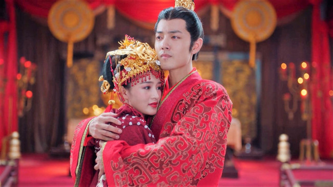 Обои картинки фото кино фильмы, the wolf, цзичун, девушка, свадьба