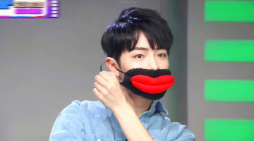 Картинка мужчины xiao+zhan лицо маска рубашка