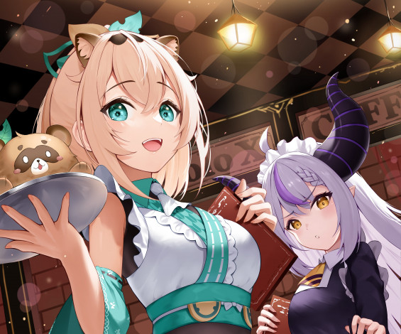 Обои картинки фото аниме, virtual youtuber, virtual, youtuber