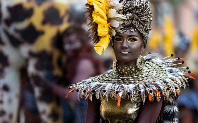 Обои картинки фото разное, маски,  карнавальные костюмы, макияж, карнавальный, костюм, карнавал