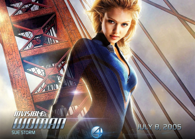 Обои картинки фото кино фильмы, fantastic four, персонаж, мост