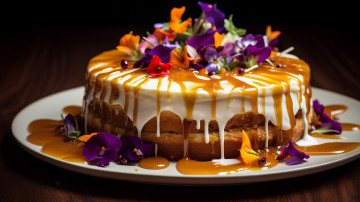 Картинка еда торты глазурь торт карамель