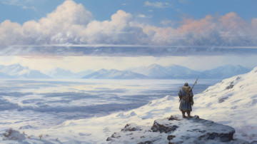 Картинка фэнтези люди нейросети графика нейроарт ai art нейронные сети рисунки нейро искусство