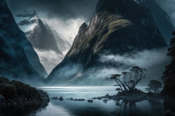 Картинка 3д+графика природа+ nature пейзаж