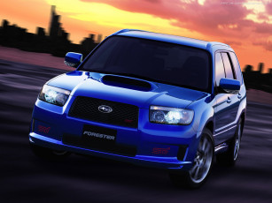 Картинка subaru forester sti version автомобили