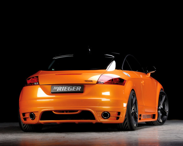 Обои картинки фото rieger, tuning, audi, tt, 2007, автомобили