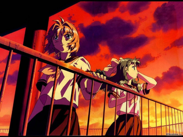 Обои картинки фото аниме, onegai, twins