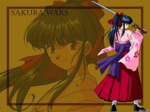 Обои картинки фото аниме, sakura, wars