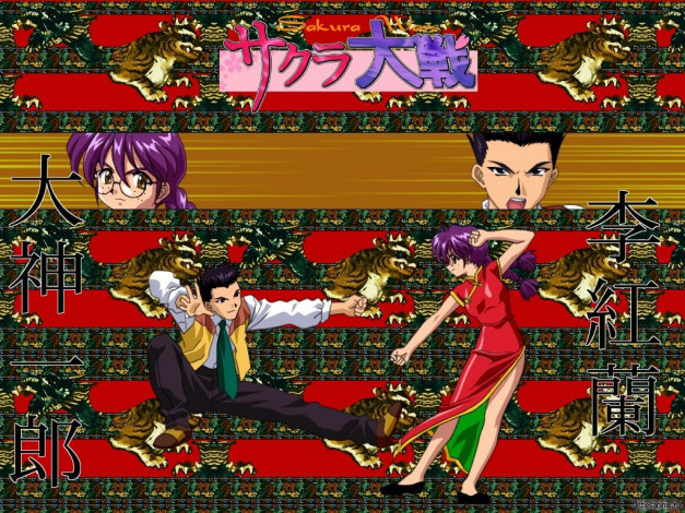 Обои картинки фото аниме, sakura, wars