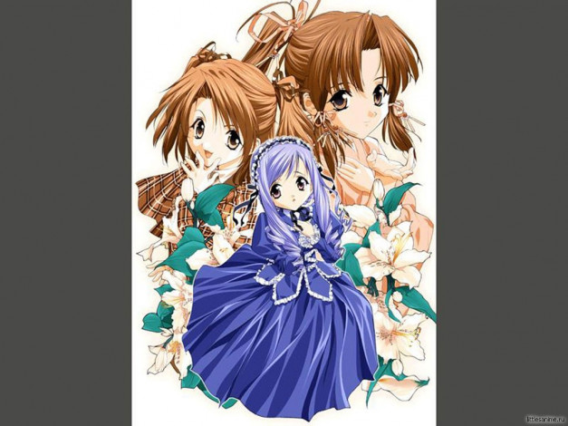 Обои картинки фото аниме, sister, princess
