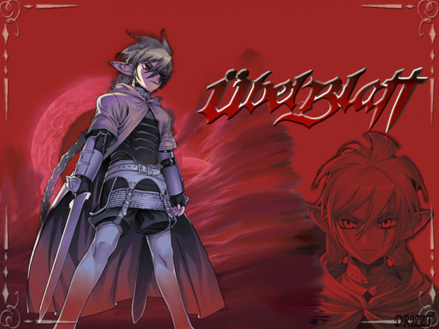 Обои картинки фото аниме, ubel, blatt