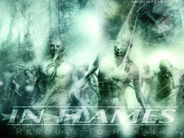 Обои картинки фото inf16, музыка, in, flames