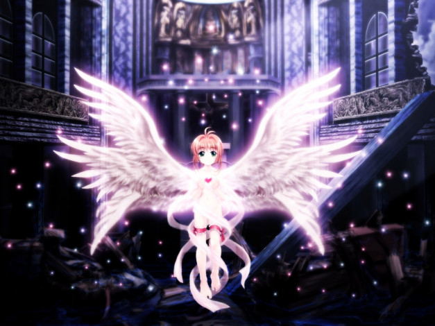 Обои картинки фото аниме, card, captor, sakura