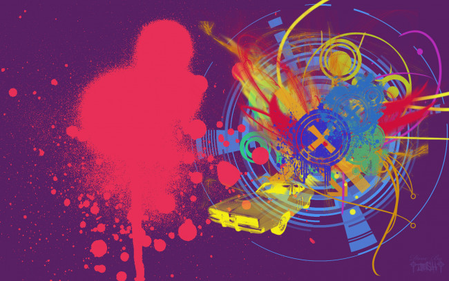 Обои картинки фото векторная, графика