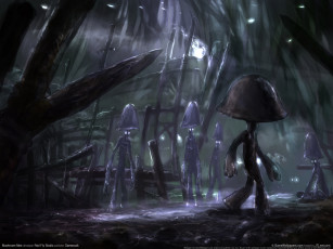 Картинка mushroom men видео игры