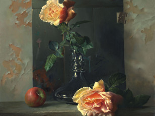 Картинка рисованные цветы