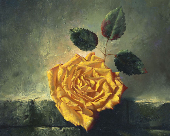 Обои картинки фото рисованные, цветы